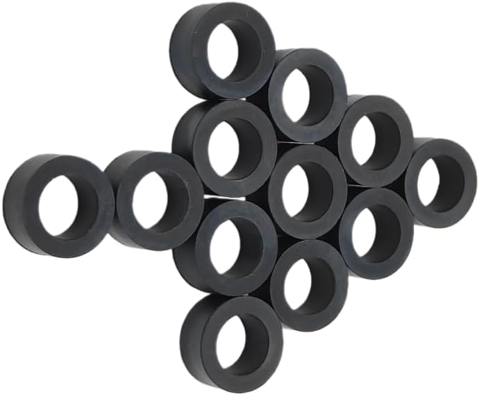 Sootim Replacement 3/8" Fuel Line Seal Grommet 1812348C1 S19405 F81Z9C387BA E3TZ9C387A 265204R1 Fuel Line Seal Sleeves Fits DT466E DT466 i530E S19405 1994-2008 (12pcs) - Image 3